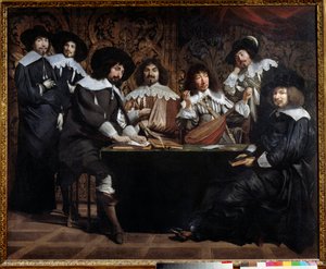 Amateur Meetings or Academy by Mathieu Le Nain