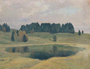 Evening at Mittenwald Lake by Mathilde Sitta Allé