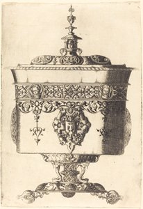 Richly Embellished Goblet by Mathis Zündt