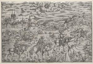 The Arrest of Jerome Baumgaertner, Doctor of Nurnberg by Mathis Zündt
