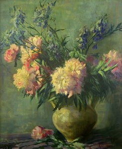 Pink Peonies by Matilde Browne