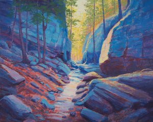 Sunlit Canyon Stream