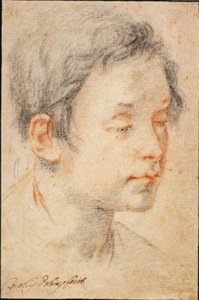 Head of a Young Man Turned to the Right by Matteo Rosselli