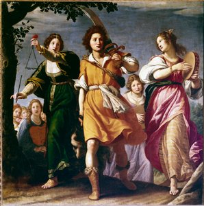 The Triumph of David by Matteo Rosselli