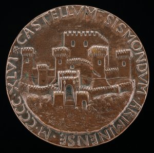 The Castle of Rimini by Matteo di Andrea de Pasti