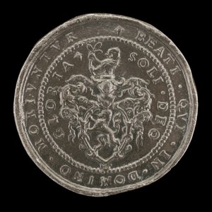 Arms and Inscription (reverse) by Matthäus Carl