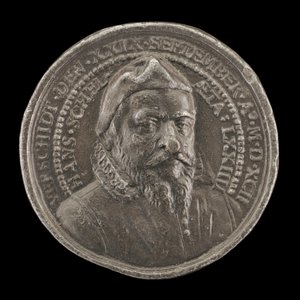 Hans Schel, 1518-1592, Patrician of Nuremberg [obverse], 1592
