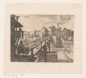 View of Charenton-le-Pont by Matthäus Merian (I)