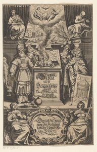 Offering of a Lamb by Four Men by Matthäus Merian (I)