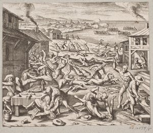 Thus This Peace Was Also Broken Due to Deceit by Matthäus Merian d.Æ.