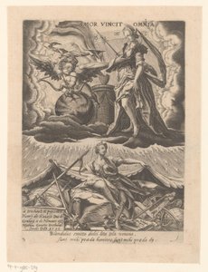 Triumph of Love by Matthaus Greuter