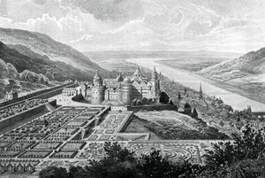 Heidelberg Castle, Germany, 1620, 1903 by Matthaus Merian