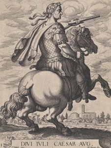 Plate 1: Emperor Julius Caesar on Horseback, from 