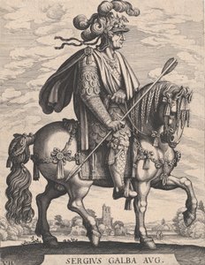 Plate 7: Emperor Galba on Horseback, from 