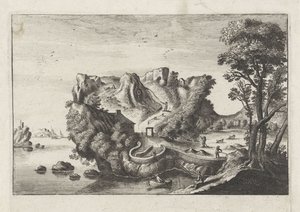 Anthropomorphic Landscape in the Form of a Man