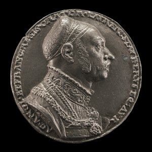 Lorenz Staiber, 1485-1539, Patrician of Nuremberg, Writer, and Orator [obverse], 1535