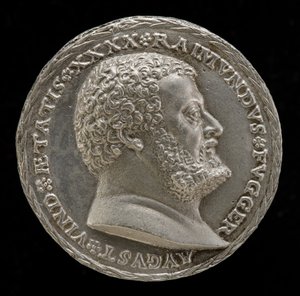 Raymund Fugger, Scholar and Patron of the Arts (obverse)