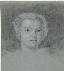 Head of a Girl with White Cap by Mattheus Verheyden