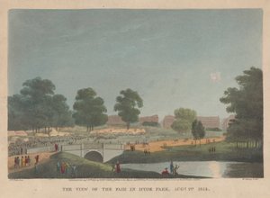The View of the Fair in Hyde Park, August 1st by Matthew Dubourg