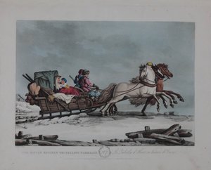 The Winter Russian Travelling Carriage