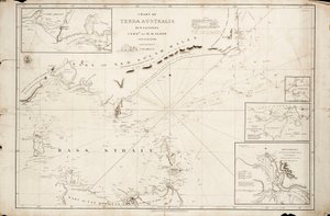 Chart of Bass Strait by Matthew Flinders by Matthew Flinders