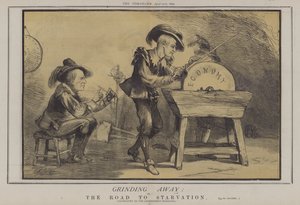 Grinding Away; or, The Road to Starvation by Matthew