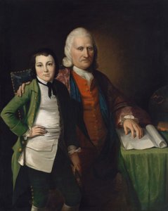 Cadwallader Colden and His Grandson Warren De Lancey, ca. 1772