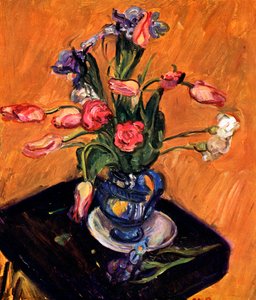 Tulip and Iris by Matthew Smith