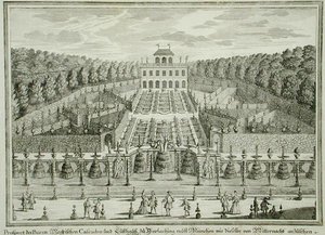 View of a princely residence near Munich, from 