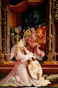 Altarpiece of Issenheim: La Nativite (detail) by Matthias (c.1480 1528) Grunewald