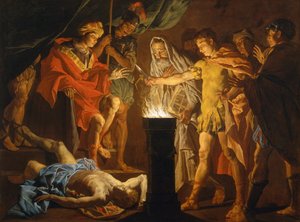Mucius Scaevola in the Presence of Lars Porsenna