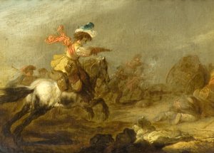White Horse and Figures