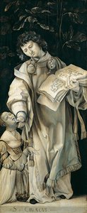 Panel of the Heller Altar depicting St. Cyriacus by Matthias Grünewald