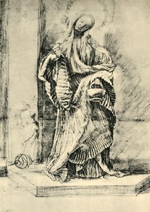 Saint Dorothy with Basket of Flowers by Matthias Gruenewald