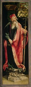 St. Anthony the Hermit, from the Isenheim Altarpiece, c.1512-1516