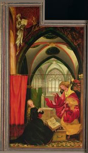 The Isenheim Altarpiece (Left Wing: Annunciation)