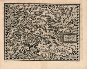 Moscoviae Imperium, 1600 by Matthias Quad