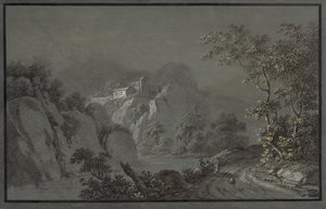 Italian Landscape by Matthias Rudolf Toma