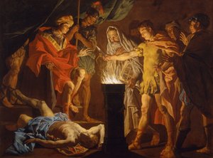 Mucius Scaevola in the Presence of Lars Porsenna