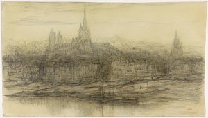 View of Rouen by Matthijs Maris