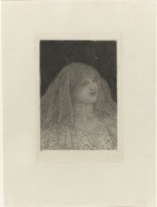 Woman with Veil by Matthijs Maris