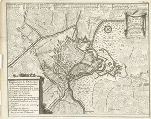 Siege of Menen, 1706 by Matthijs Pool (possibly)
