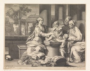 Holy Family with Zacharias, Elizabeth, and John the Baptist by Matthijs Pool