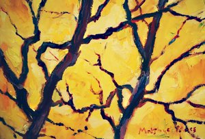 Golden Autumn Branches