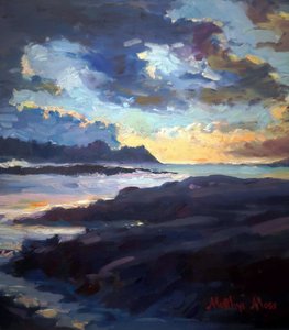 Vibrant Coastal Sunset