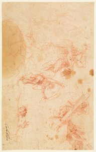 Angels Carrying the Holy Cross and Shroud by Mattia Preti