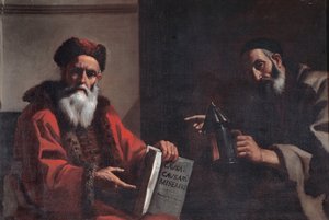 Diogenes and Plato, 1649