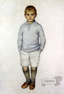 Portrait of Tommy by Maud Tindal Atkinson