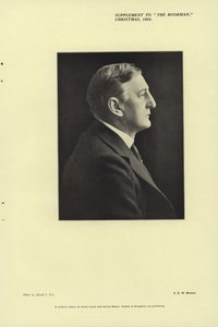 Portrait of A E W Mason by Maull and Fox