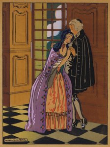 Illustration for Histoire de Manon Lescaut by Maurice Berty